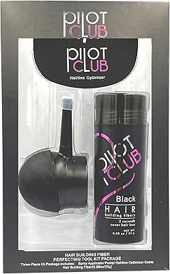 Thick capillary reinforcement fibers with club pump nozzle with spraying applicator and hair booster for men and women (black).. DIAYTAR NIGERIA: Putting quality products within reach of every Nigerian through our affordable marketplace.