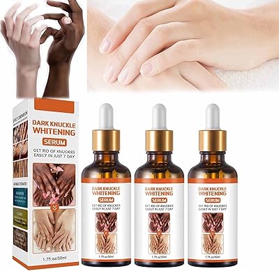 3 pieces whitening serum for dark joints - lightening serum for knees and dark elbows, oil for the anti -dark cream body, lightening essential oil for hand joints.. DIAYTAR NIGERIA: Your affordable gateway to thousands of products delivered within a week.