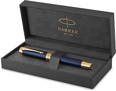 Porte-Documents Duofold Prestige Full Feder holder EN Blue Chevron Et Taille Centenaire, Fine Feder made of solid gold, black ink and counterattack.. Experience the convenience of online shopping with DIAYTAR NIGERIA's reliable 5-8 day delivery service.