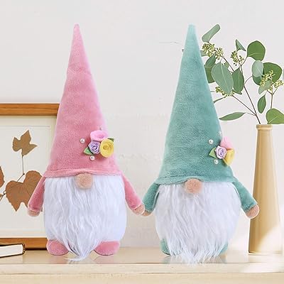 Set of 2 Christmas dwarfs Lot Swedish Flowers in plush handmade.. Your everyday shopping destination, DIAYTAR NIGERIA offers unbeatable value with quick delivery times.
