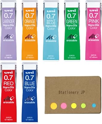 Nanodia-colored mine gaming game, 0.7 mm, 7 colors, 7 refills/total 140 mines, set of self-adhesive notes of value.. DIAYTAR NIGERIA brings the nation's largest product catalog to your doorstep at prices you'll appreciate.