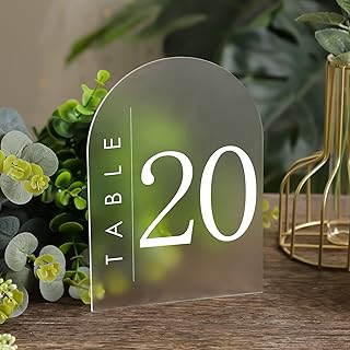 Acrylic designer acrylic table panels perfect for numbers.. Shop with confidence at DIAYTAR NIGERIA, enjoying competitive prices and delivery within 8 days.