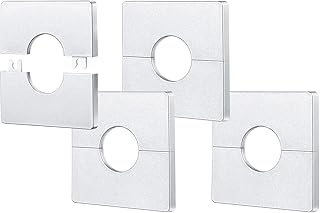 Plumbing cover panels square panels in white ABS plastic with diameter.. Your one-click solution to affordable shopping, DIAYTAR NIGERIA delivers quality products nationwide.