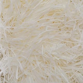100g of ecological crumpled raffia falls, falls of shredded raffia paper in a gift box (beige 100g).. Shop from anywhere in Nigeria and receive your DIAYTAR purchases at affordable prices within a week.