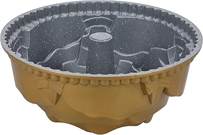 Pink cake pan, 24 cm RF10197 | Aluminum | non -stick coating | Oven pass | 3 mm thick | reusable mold for pastry and much more.. DIAYTAR NIGERIA: Redefining online shopping with unbeatable prices and consistent delivery times.
