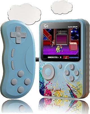 Retro portable gaming console Akkw eos PS with 500 games.. DIAYTAR NIGERIA: Where shopping meets satisfaction with affordable prices and prompt delivery services.