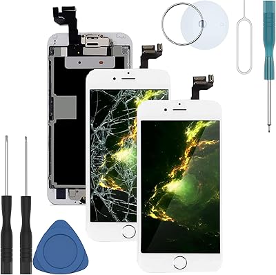 ZTR for iPhone 6S Plus 5.5 inch LCD DIY TABLE TOWER WALCH WITH GLASS WITH HELITE BUTTLE Interface Proximity Camera Camera Tools Tools Tools (White).. DIAYTAR NIGERIA makes quality accessible with low prices and reliable 5-8 day nationwide delivery.