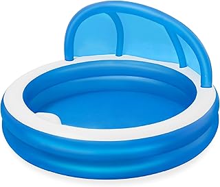 Bestway family swimming pool for summer days 7.11 "x 7.11" x 55 "/2.41 m x 2.41 m x 1.40 m.. Shop smarter with DIAYTAR NIGERIA's diverse marketplace and budget-friendly nationwide delivery.
