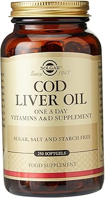 Solgar, cod liver oil, vitamins A and D 250 capsules.. With DIAYTAR Nigeria, your wishlist becomes reality, fast.