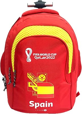 FIFA roller backpack for rural school 2022, 18 inches size - Spain.. DIAYTAR NIGERIA brings the marketplace home to you with affordable prices and delivery in 5-8 days.