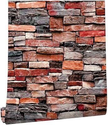 Homia brick pattern wallpaper Size 600 cm is_best_seller.. DIAYTAR NIGERIA transforms online shopping with competitive prices and dependable nationwide delivery.