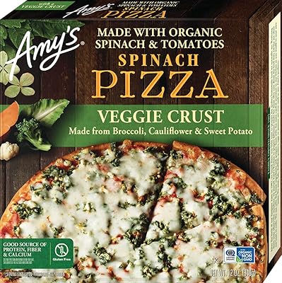 Amy`s 340g organic spinach crust.. DIAYTAR NIGERIA makes every shopping desire a reality with affordable prices and delivery in 5-8 days.