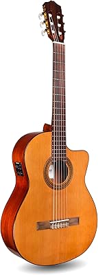 Classic electric and acoustic guitar in Cordoba C5-Ce CD nylon, Iberia series.. Shop for everything you need at DIAYTAR NIGERIA, with budget-friendly prices and quick delivery.