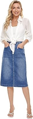 Elastic size skirt for women with hole for hips, high-waisted mid-length skirt, suitable for all sizes.. Shopping made simple with DIAYTAR NIGERIA's vast selection and budget-friendly nationwide delivery.