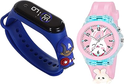 Evotech Combination of Digital and Analog Dial-Matter-Estante Elegant and Waterproof LED-Bandelet for Children-Rakhi-Personnage.. Nigeria's most diverse e-commerce platform delivers quality and affordability to your doorstep in 5-8 days.