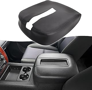 KBH Automatic Central Central Armrest Cover for Chevrolet Silverado, Tahoe, Suburban, GMC Sierra, Yukon 2007-2013 Vinyl black spare cover.. DIAYTAR NIGERIA: Your affordable shopping destination with thousands of products delivered in days.