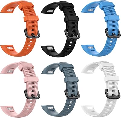 Obzpo 6pcs Honor Band 5 Band 3pcs Honor Band 5 Silicone replacement strip protector for Honor Band 5 Fitness Tracker, 6.5 "-9.65", silicone.. DIAYTAR NIGERIA makes quality accessible to all with our affordable prices and quick delivery service.