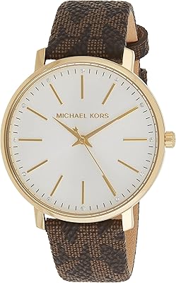 Watch with three rubber needles for women Michael Kors with PVC bracelet, 38 mm.. Get more, save more — only on DIAYTAR Nigeria.
