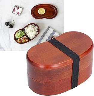 Sushi box, bento box, light double layer of Japanese style in wood veneer, wooden lunch box, using sushi.. DIAYTAR NIGERIA redefines convenience with our vast product selection and swift nationwide delivery.
