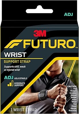 Futuro Wrap Sports wrist orthosis, adjustable size, black, 46378enr. Supports steep, weak or injured wrists with moderate support. 1 unit/package.. DIAYTAR NIGERIA: Bringing quality products to every Nigerian home at prices everyone can afford.