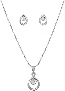 A set of jewelry with an elegant and innovative Bollywood Indian Bollywood in gold and silver colors for women... DIAYTAR NIGERIA: The marketplace that brings affordable products to every Nigerian home in under 8 days.