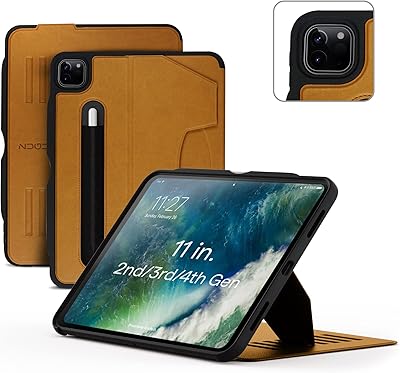 Zoocase case for iPad pro 11, ultra fine protection case designed for iPad pro 11 inch (4th generation, 2022) / (3rd generation, 2021) / (2020 generation) with practical magnetic support - brown.. Your complete retail destination, DIAYTAR NIGERIA combines extensive variety with prompt delivery.