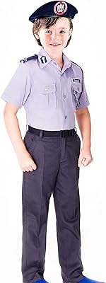 Abu Dhabi police costume for Kusumax children.. Experience the convenience of boundless shopping with DIAYTAR NIGERIA's affordable platform and quick shipping.