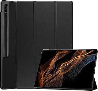 Yimico Samsung Galaxy Tab S8 Plus (2022)/S7 Fe/S7 Plus (2021) 12.4 inches, Ultra -fine shell with PU leather support for Samsung Galaxy Tab S8 Plus (2022)/S7 Fe/S7 Plus (2021) (Black).. Discover the convenience of DIAYTAR NIGERIA's vast product range delivered affordably in 5-8 days.