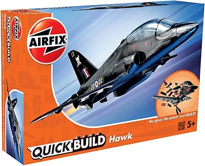 Airfix QuickBuild Bayhawk (black) plane model kit, multicolored.. DIAYTAR NIGERIA: Bringing quality products to every Nigerian home at prices everyone can afford.