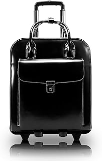Laptop bag for women with removable wheels, leather, with a patented vertical design, size 15.4 inch.. DIAYTAR NIGERIA makes online shopping accessible to all with budget-friendly prices and reliable delivery.