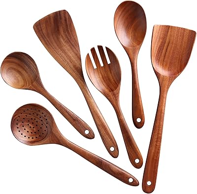 Nyahus wooden non -stick kitchen utensils, covers and salad forks.. DIAYTAR NIGERIA stands as your affordable shopping ally with nationwide delivery in just 5-8 days.