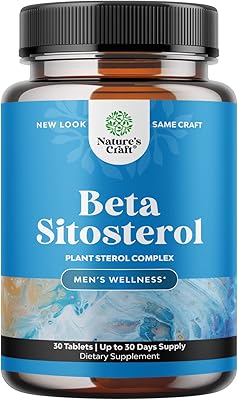 Complex of plant sterols with beta -sitosterol - 500 mg of beta -sitosterol for heart health and the support of prostate - supplement for heart health and men prostate - 30 tablets.. Spend less, get more — that’s the DIAYTAR Nigeria promise.