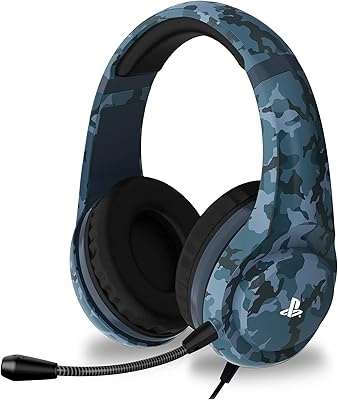 Stereo game helmet 4 Gamers Pro4-70, midnight (PlayStation 4).. DIAYTAR NIGERIA: Where shopping meets satisfaction with affordable prices and delivery within 8 days.