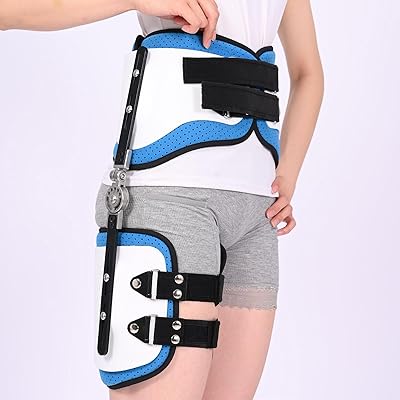 Hip orthosis, adjustable non-slip thigh, universal corrector for the pain of the sciatic nerve, injuries to hamstrings, joints and muscles drawn.. DIAYTAR NIGERIA: Where thousands of products meet affordable prices and reliable 5-8 day delivery.