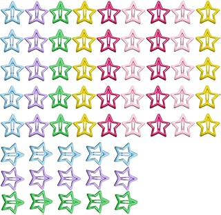 60 pieces with star hair, children's hair clips, girl hair clips, high -fashioned non -slip metal metal tongs for teenagers, hair accessories for women.. DIAYTAR NIGERIA: Bridging the gap between consumers and quality products with affordable nationwide shipping.
