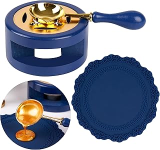 Tutuiti wax seal kit, wax seal with wax seal and silicone buffer for wax seal to melt wax seal or wax wax sticks, blue.. Need something fast? Order it now from DIAYTAR Nigeria.