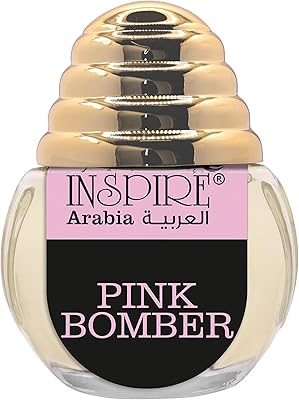 Inspire Arabia Pink Bomber CPO - 20ml - Concentrated perfume oil for long -term unisex scent.. No stress, just speed — DIAYTAR Nigeria ships in days.