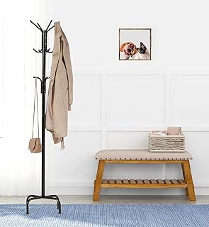 OIKOS on foot coat with 11 hooks. Support for hats organizer, black.. Discover endless shopping possibilities at DIAYTAR NIGERIA, with budget-friendly prices and reliable delivery.