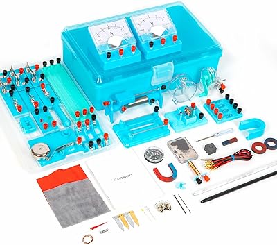 Electricity and magnetism laboratory starter kit for daily life, learning kit for basic physics for the 8 years and over, electronics laboratory kits more than 20 experiences, 65 articles, for children.. Fast delivery is our promise — DIAYTAR Nigeria keeps it real.