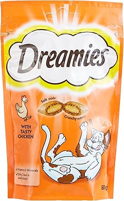 Cat food dreamez chicken flavor 60 grams x 6 rooms.. Discover the joy of online shopping with DIAYTAR NIGERIA's budget-friendly prices and reliable shipping.