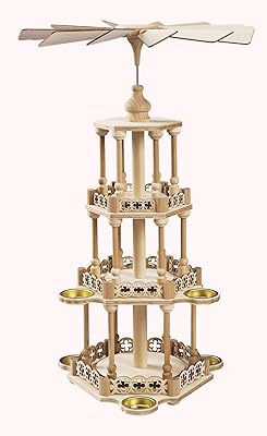 Kit Grande Pyramid Saico, Wood, Brown, 50 x 30 x 30 cm.. DIAYTAR NIGERIA revolutionizes online retail with our extensive selection and dependable shipping service.