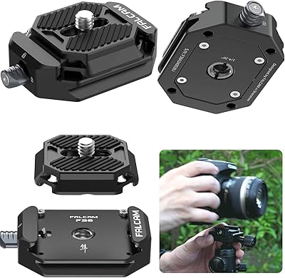 FRABLE FRAID CLAIN F38 with 0.6 cm 3/8 "screw, Quick clearance plate for DSLR SONY/Canon stabilizer for stabilizer for stabilizer DSLR/Canon.. Why shop anywhere else? DIAYTAR Nigeria has it all, at prices you’ll love.