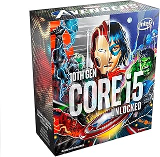 Intel® Core i5-10600K Marvel Avengers Edition Collector 6 core desktop computer processor up to 4.8 GHz LGA1200 unlocked (Chipset Series 400) 125 W.. Experience the future of shopping with DIAYTAR NIGERIA's extensive selection delivered in just 5-8 days.
