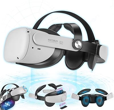 KK KUPFER Deluxe Bang for Oculus Quest 2, banner with 5200 mAh battery, replacement for Oculus Quest 2 playing accessories, VR play accessories, comfortable gravity balance.. Explore the biggest product variety online — only at DIAYTAR Nigeria.