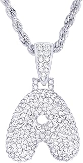 Metaltree chain 98, size 20 inches, letter A to Z, bubble -shaped initials, silver plated.. Shop smart, shop DIAYTAR — Nigeria’s trusted e-commerce site.