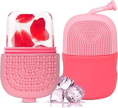 Face masseur for ice roll with makeup brush scrub.. Looking for trendy fashion, home essentials, or electronics? DIAYTAR Nigeria has it all and delivers within days, not weeks.