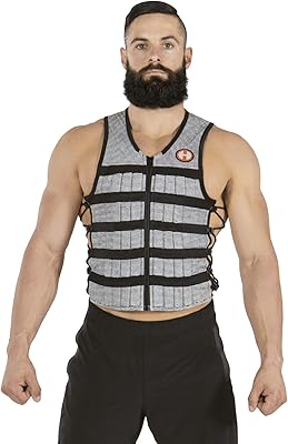 Hyperwear vest Hypervest Pro Heavy Duty - Middle - Gray and Black.. Experience the convenience of boundless shopping with DIAYTAR NIGERIA's affordable platform and quick shipping.