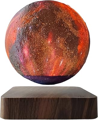 LED Flooring Moon Lamp LED Galaxy Rotative Nut table lifting magnetic suspension and rotation.. Shop millions of products across categories on DIAYTAR Nigeria — delivered right to your door.