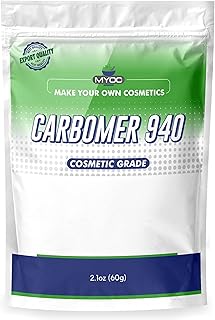 Myoc Carbomer 940 Powder (60g) Sensitive pH, thickening gel, viscosity booster, stabilizing | Hand disinfectant, gels, creams, lotions, hydrogel mask, cosmetics.. From daily needs to rare finds, DIAYTAR Nigeria brings it to your door.