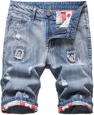 Dank shorts for man denim summer motorcycle biker pants in short denim with pockets.. Experience satisfaction guaranteed with DIAYTAR NIGERIA's comprehensive platform and quick delivery.